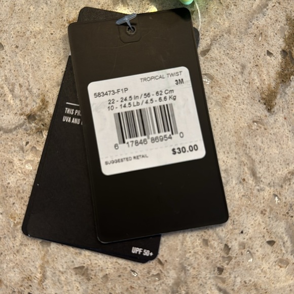 3 month Hurley SPF50+ swimsuit - Picture 2 of 5